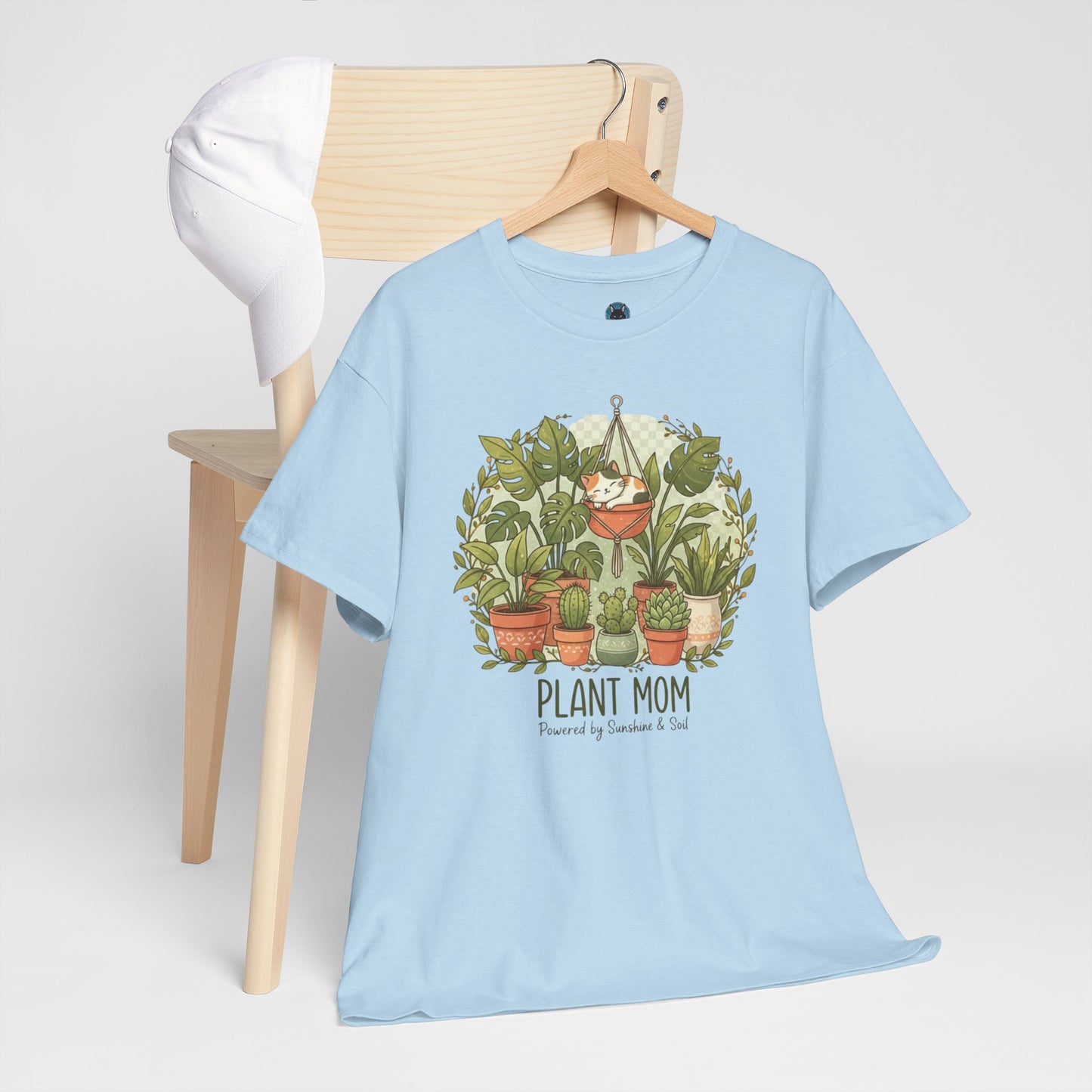Plant Mom T-Shirt | Potted Plants Illustration, Houseplant Lover Tee