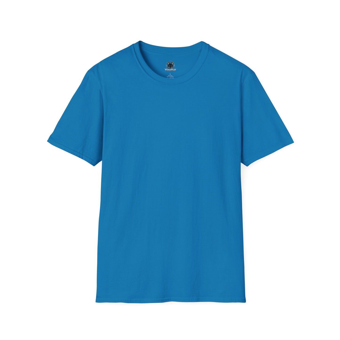 Dog Retrieving Tennis Ball Softstyle T-Shirt