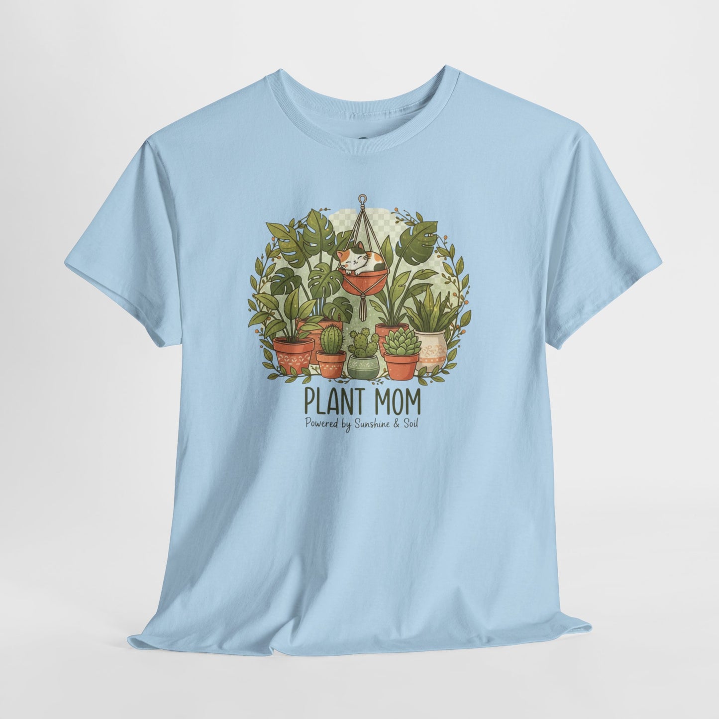 Plant Mom T-Shirt | Potted Plants Illustration, Houseplant Lover Tee