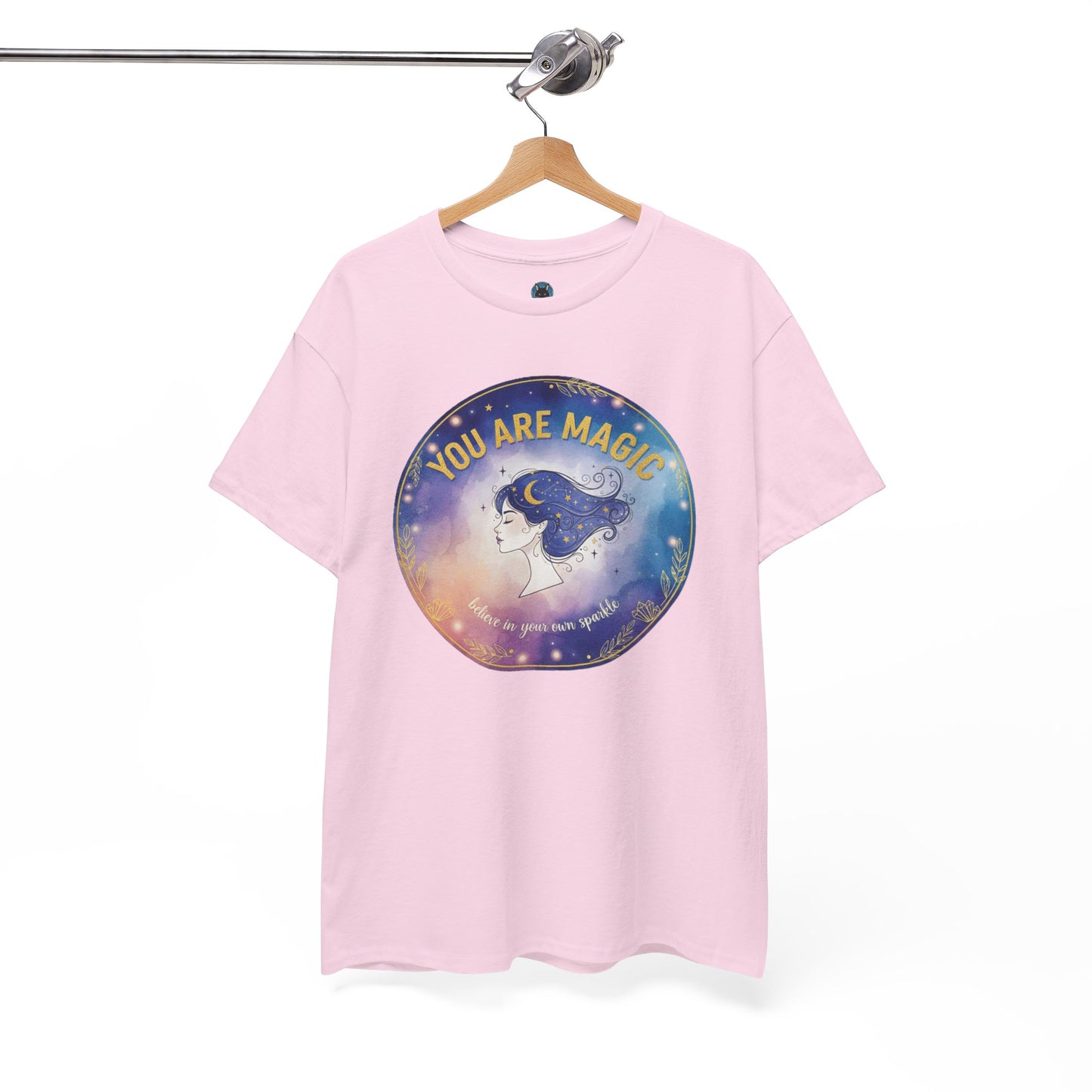 You Are Magic Astronaut Girl T-Shirt | Space Galaxy Moon Graphic Tee