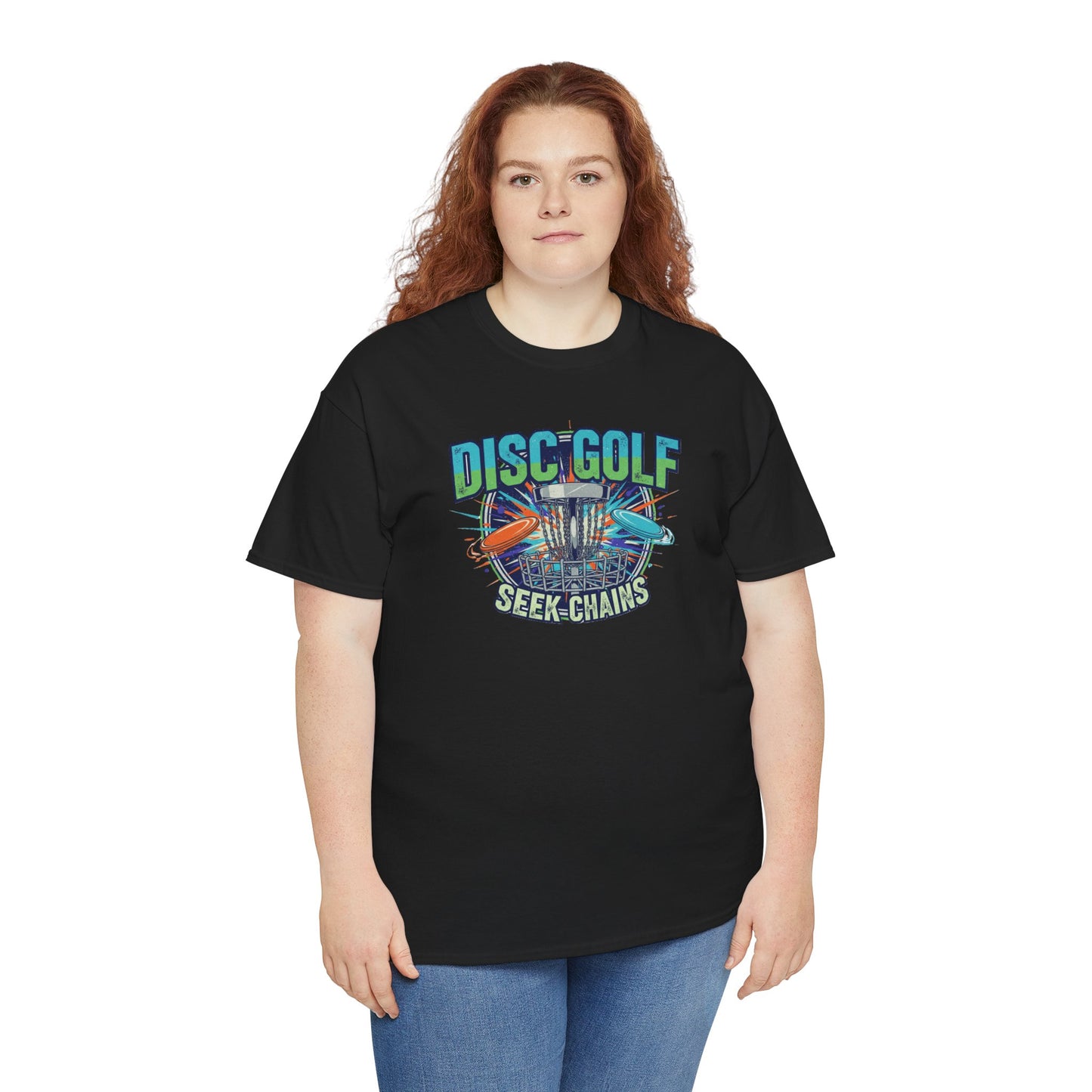 Seek Chains Disc Golf T-Shirt