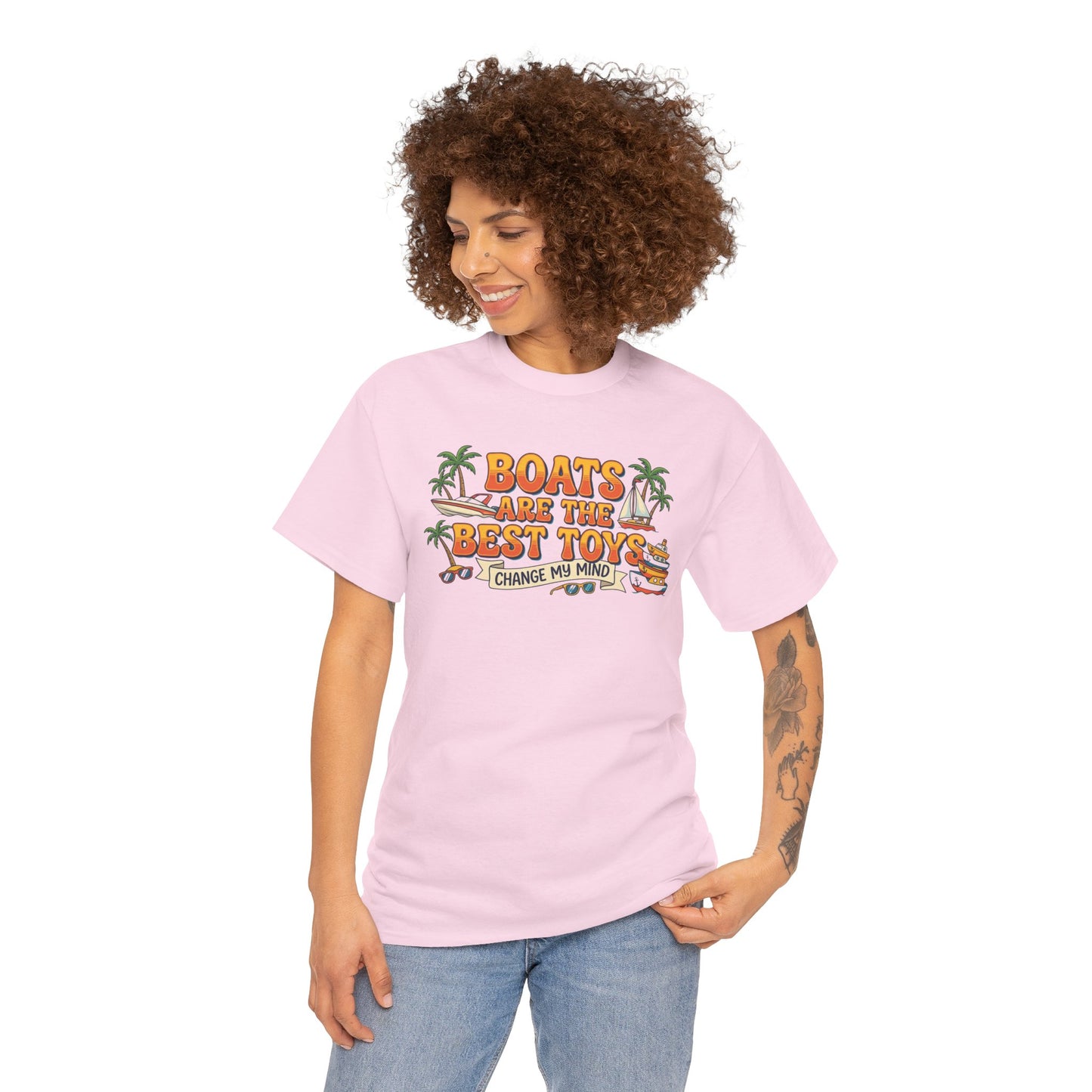 Boats Are The Best Toys Shirt - Funny Captain Gift - Summer Lake Life Tee - Nautical Boating Apparel - Vacation Top Nautical