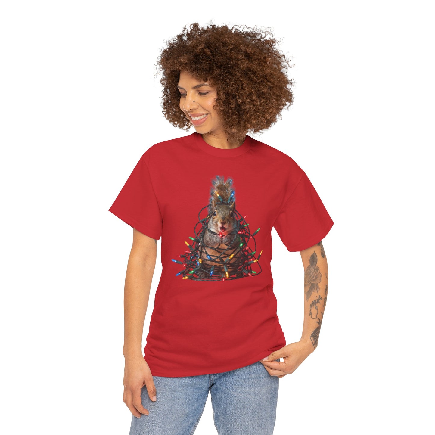 Christmas Squirrel Tee