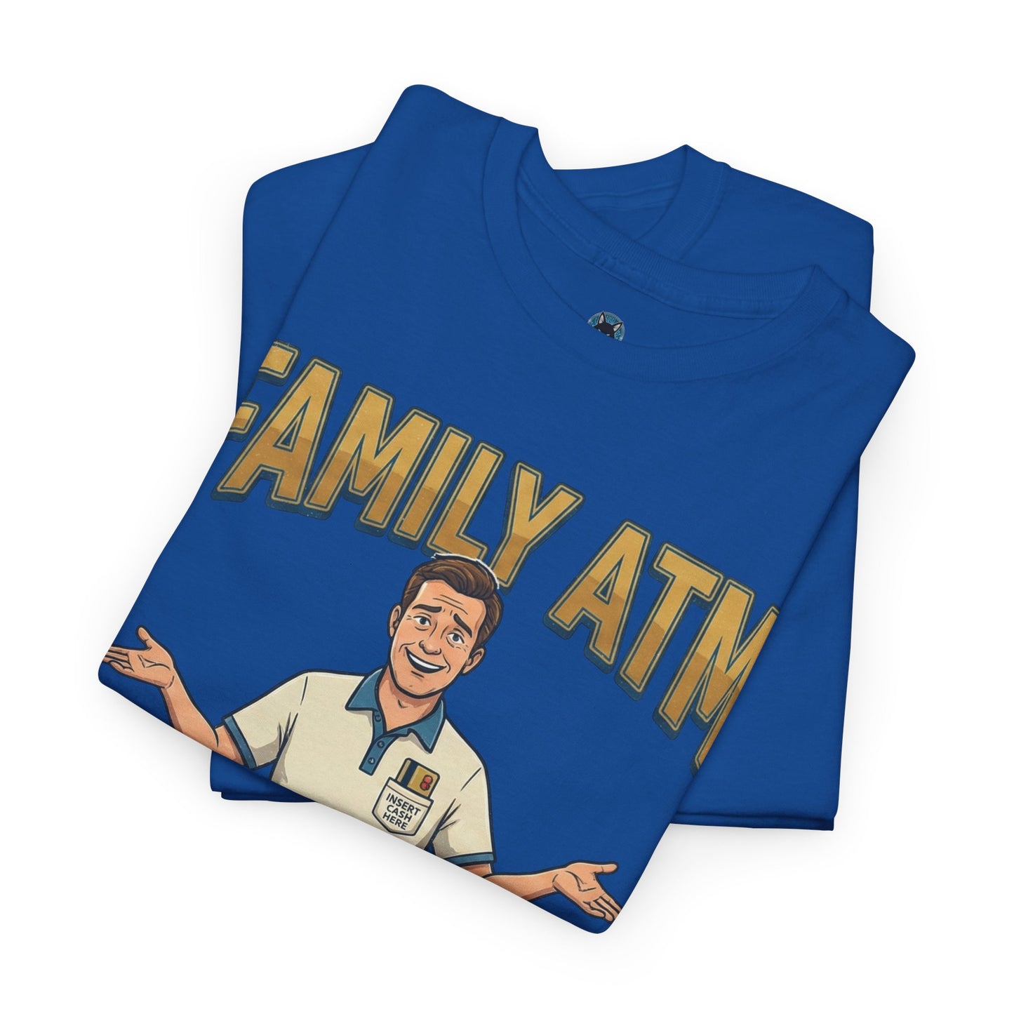 Family ATM Funny Dad Shirt, Father's Day Gift, Husband Birthday Idea, Dad Bank Tee, Humor Top For Men