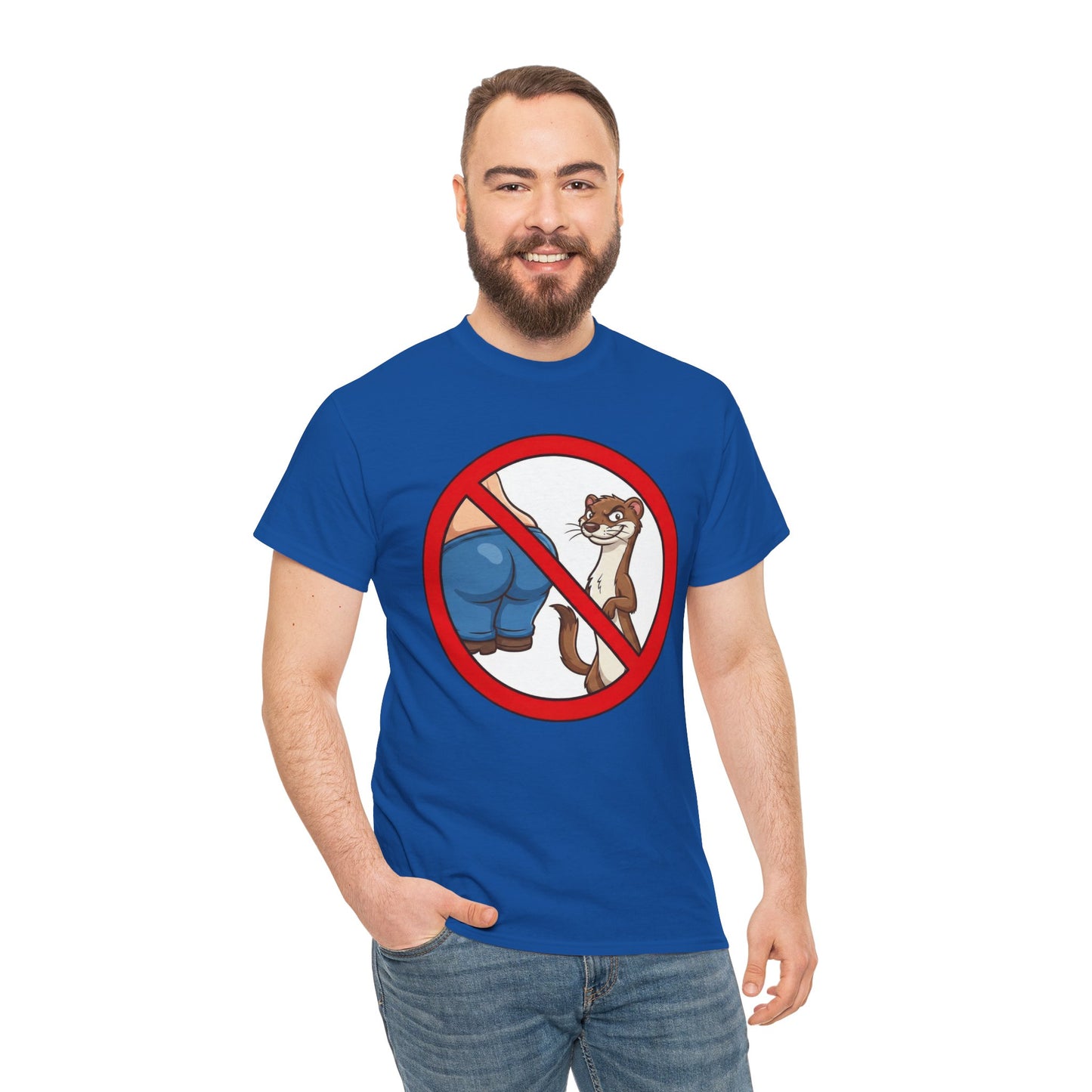 No Butt Weasels Shirt - Sarcastic Animal Graphic Tee - Funny Weird Graphic Tee - Niche Meme Shirt - Bizarre Animal Art Gag Shiret