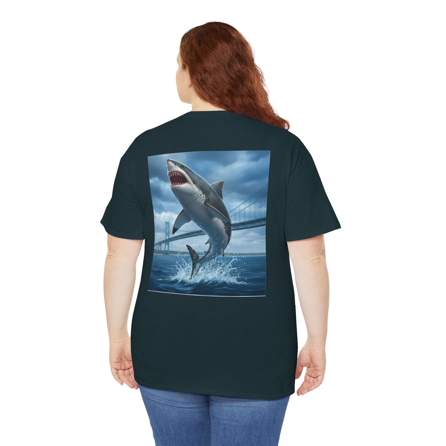 Shark Jumping T-Shirt - Unisex Tee