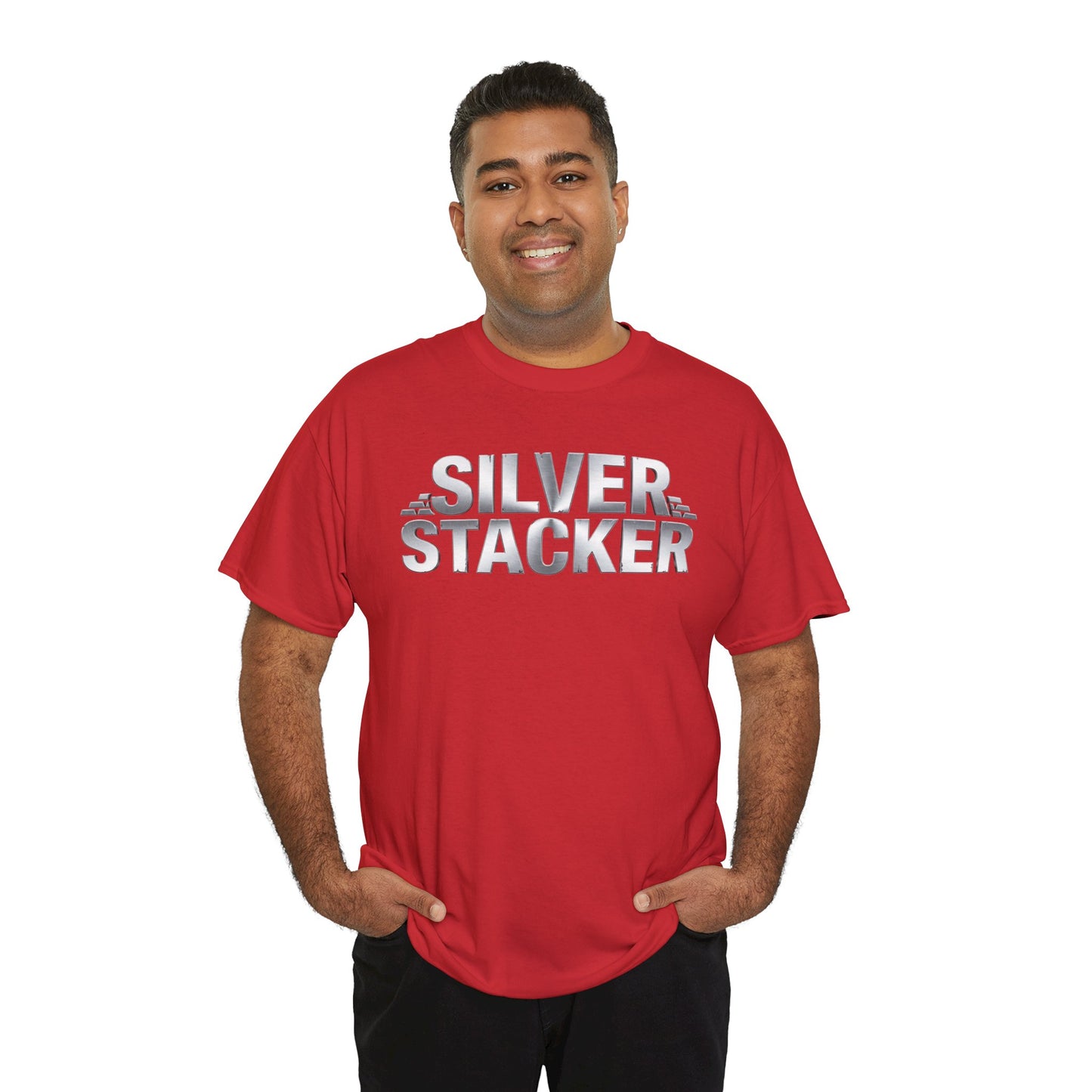 Silver Stacker Shirt -  Precious Metal Collector Gift -  Bullion Investor Tee - Silverbug Apparel - Numismatist Top