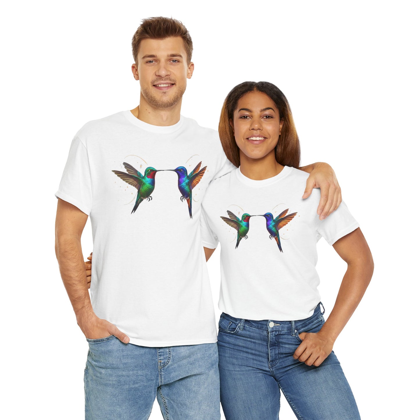 Hummingbirds T-Shirt - Unisex Heavy Cotton